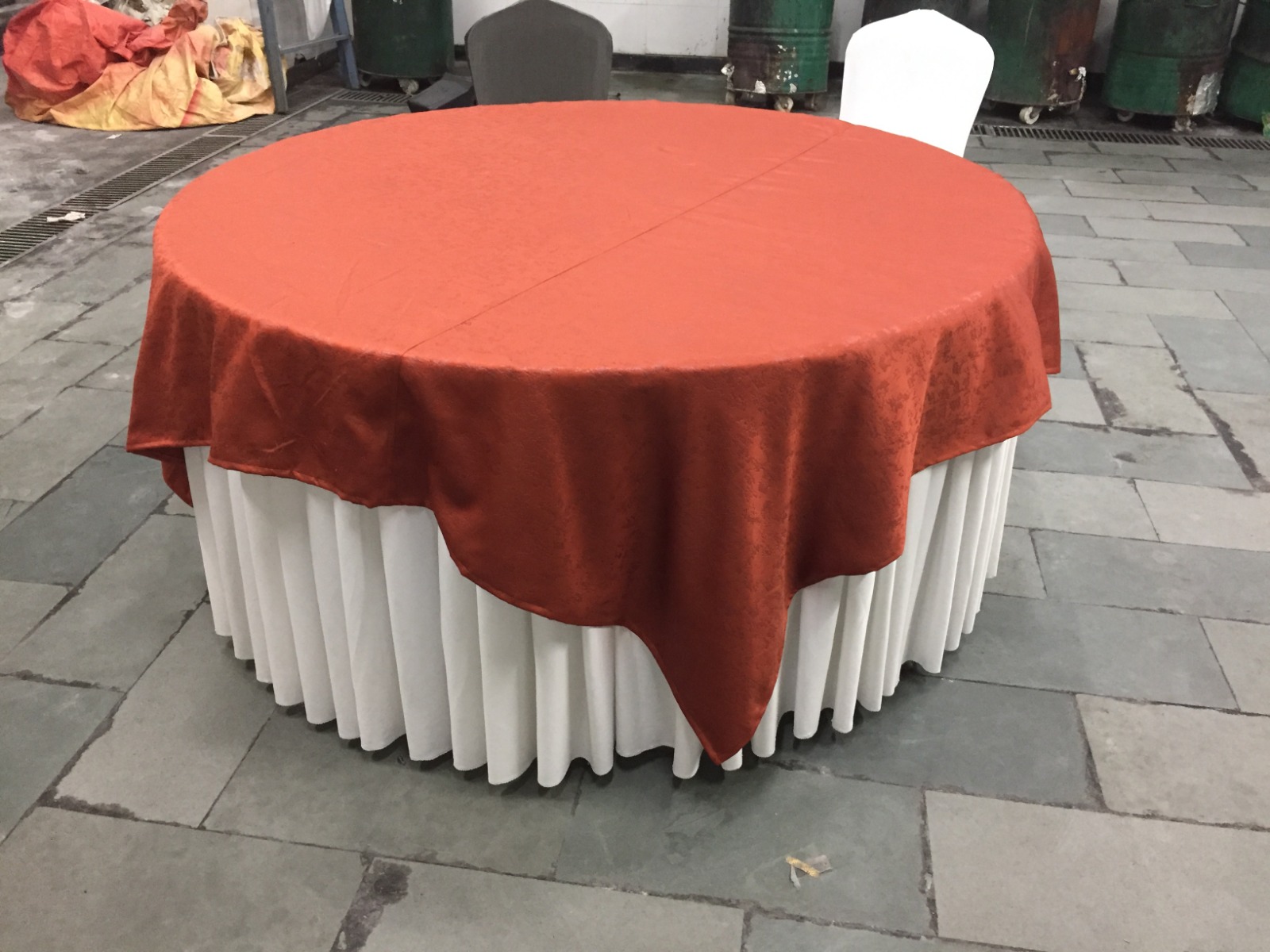 Banquet Table Cloth with Table Skirting