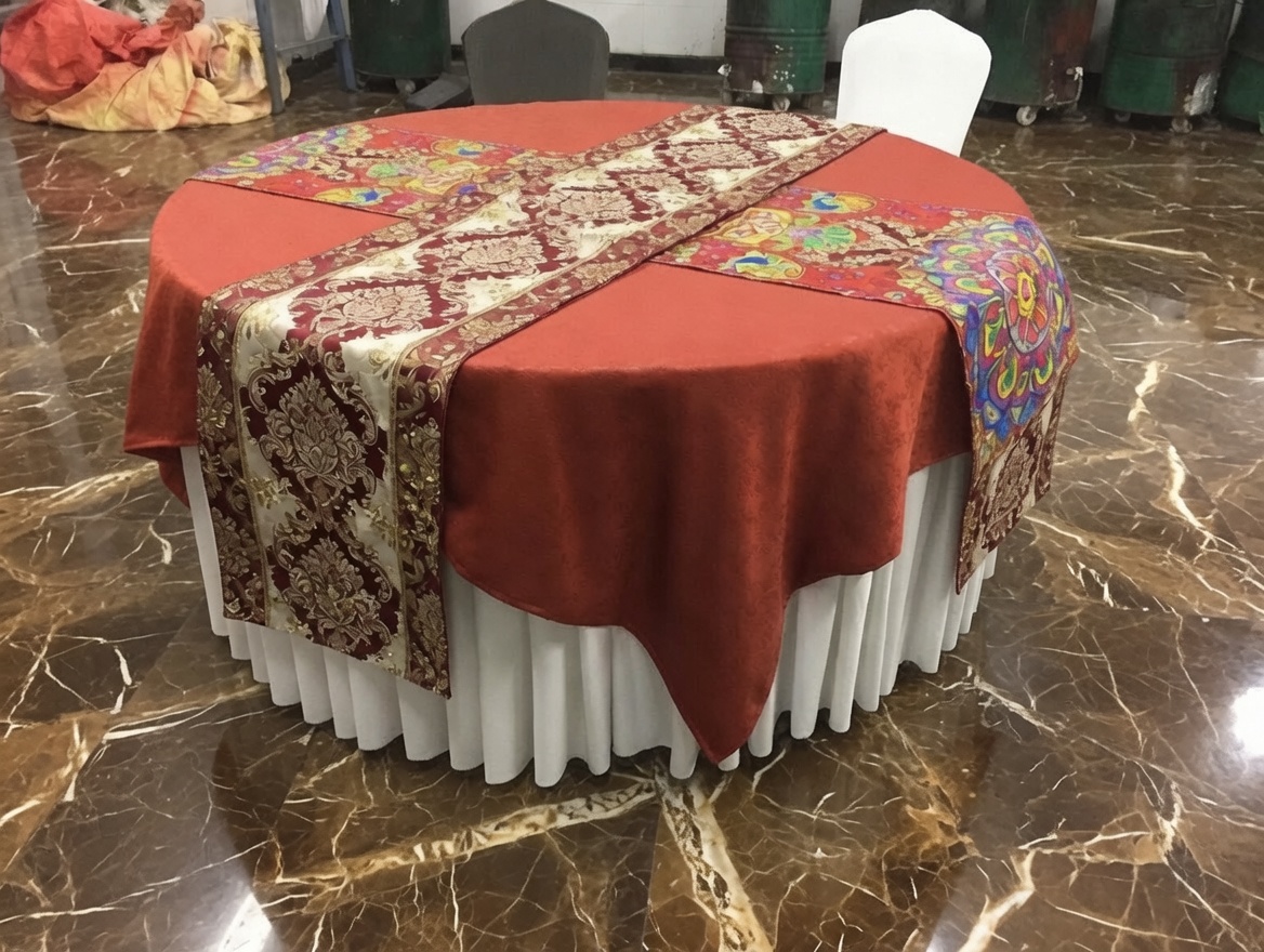Brocade Jacquard Table Runner