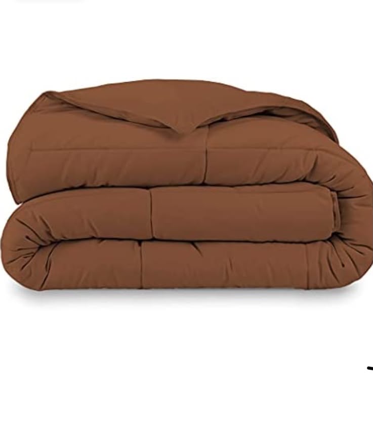 Chocolate Brown Comforter Folded View